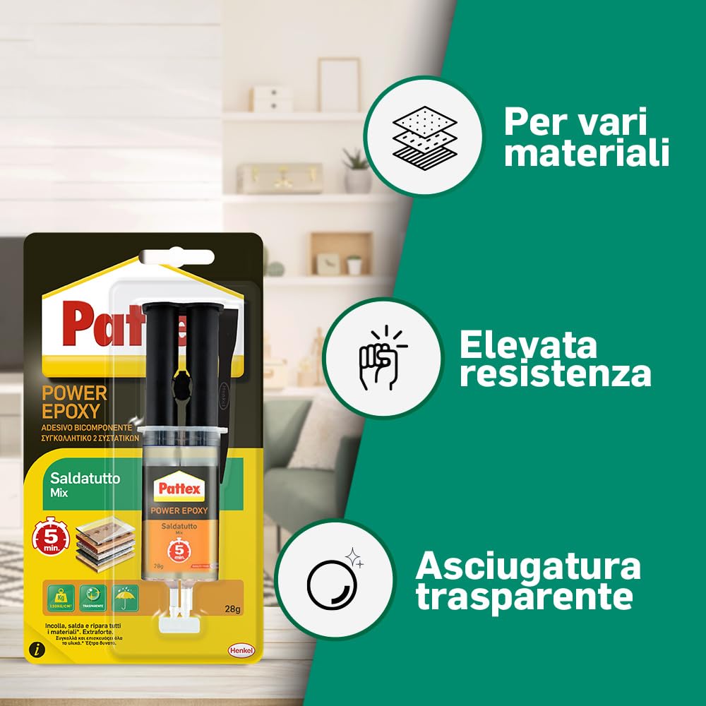 Pattex Power Epoxy Saldatutto Mix