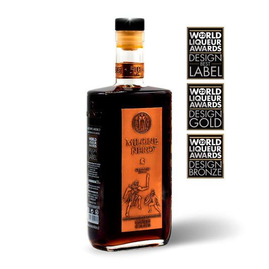 Amaro Milone Nero - amarissimo di Calabria 35% vol. digestivo amaricante prodotto artigianale