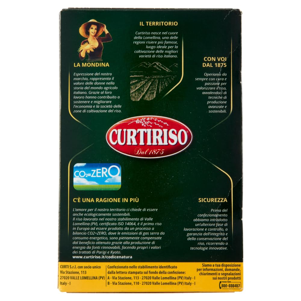 Curtiriso - Riso Ribe, per Insalate e Risotti - 10 pezzi da 1 kg [10 kg]