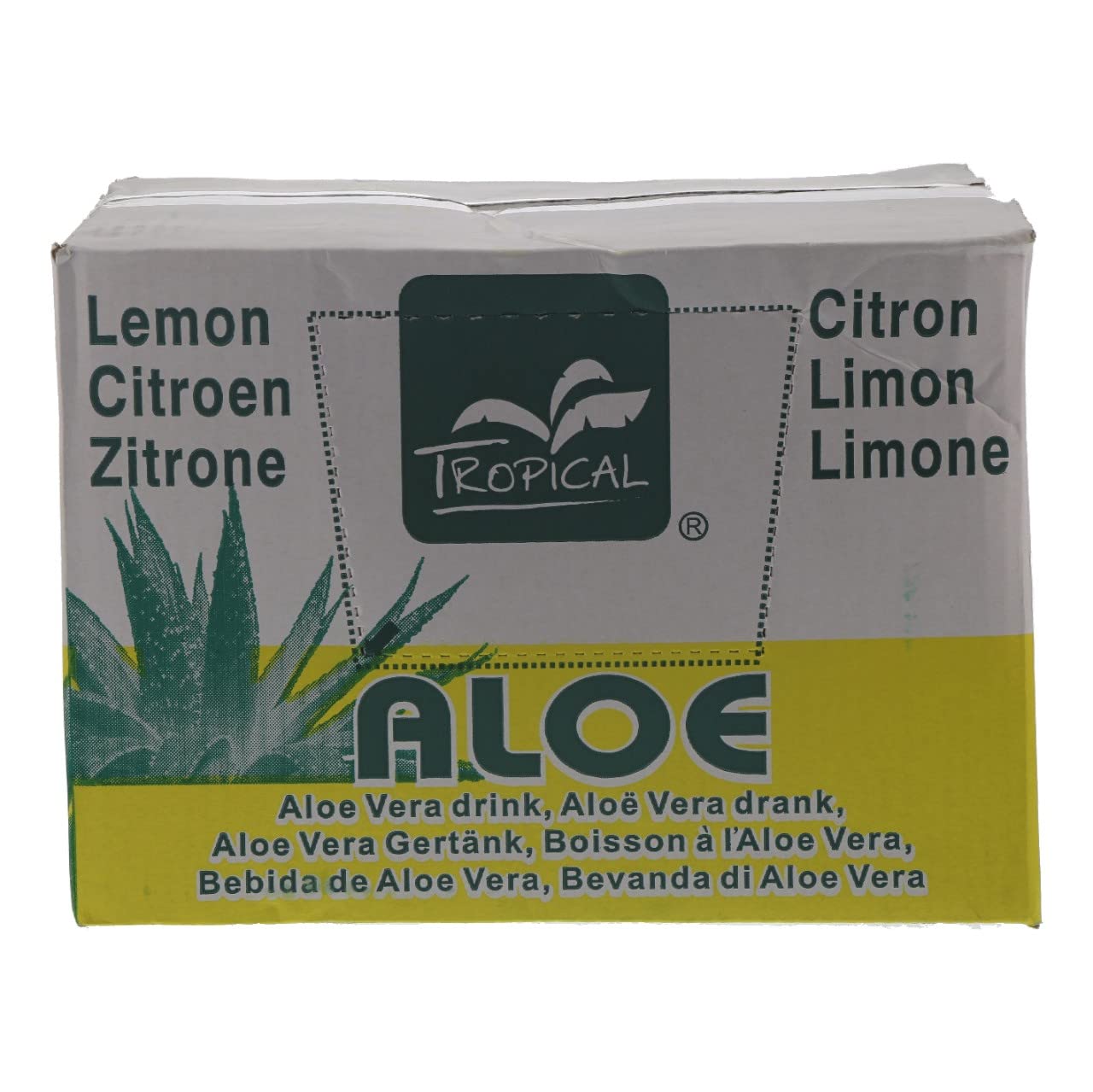 TROPICAL ALOE VERA e GREEN TEA LEMON CONFEZIONE DA 20 BOTTILIETTE