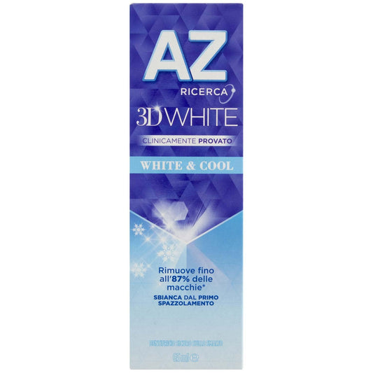 AZ Dentifricio 3D White - White & Cool 65 Ml