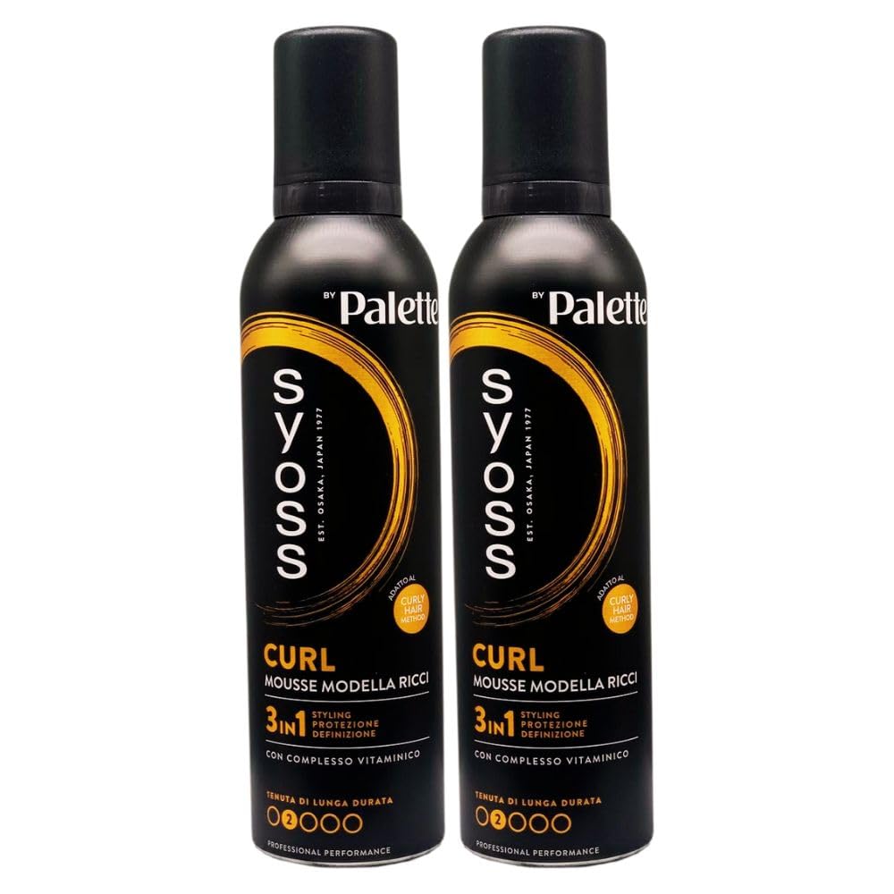 Mousse Modella Ricci Curl con Complesso Vitaminico che Rinforza la Struttura del Capello, 3in1 Styling, Protezione, Definizione 250ml