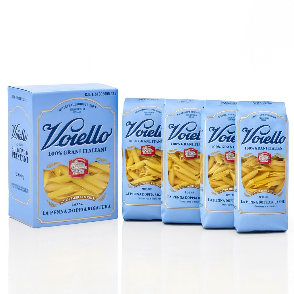 5X VOIELLO PENNE RIGATE N 152 Trafilatura Al Bronzo (5 PACCHI DA 500 GR)