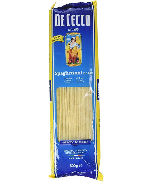 10 x Cecco Spaghettoni Pasta No. 412 500 g