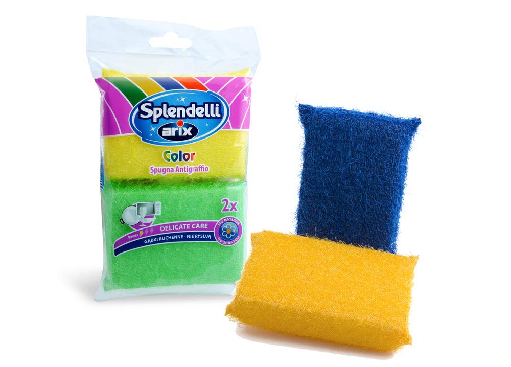 Arix - Spugna, Color, Antigraffio - 2 Pezzi