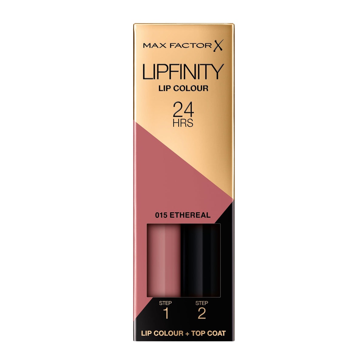 Max Factor - Lipfinity Lip Colour - Rossetto Lunga Durata e Gloss Idratante con Applicazione Bifase - Nuance 070 Spicy- 2.3 ml e 1.9 g