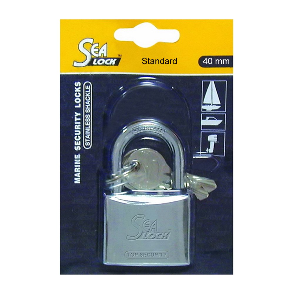 Lucchetto in stile marinaro SEALOCK l 40 mm x H 23,5 mm