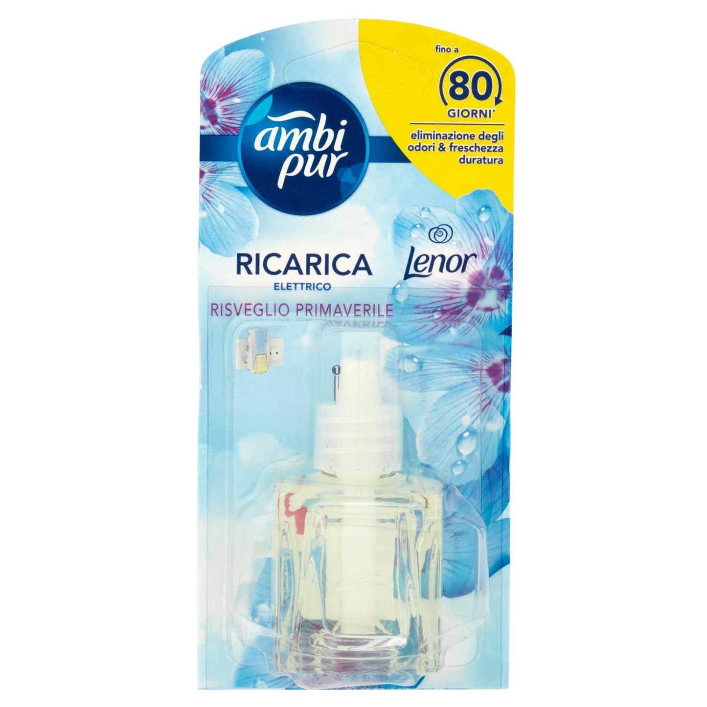 Ambi Pur Risveglio Primaverile Ricarica Diffusore Elettrico per Ambienti 20 ml, per Rimuovere gli Odori