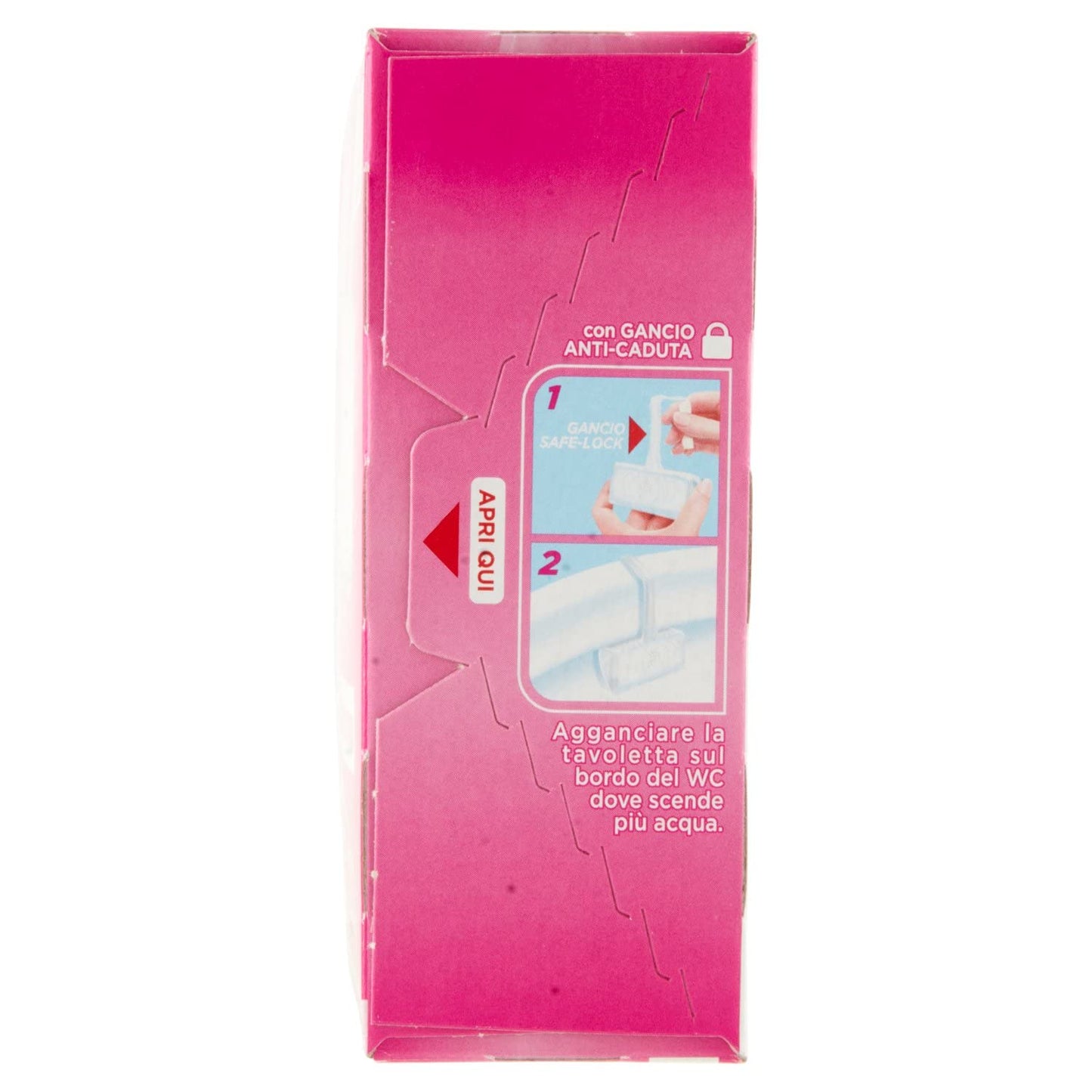 Wc Net - Tavoletta Candeggina Profumata Igiene Continua, Detergente Igienizzante Solido per WC, Rimuove Germi e Batteri, Azione Sbiancante, 2 Pezzi