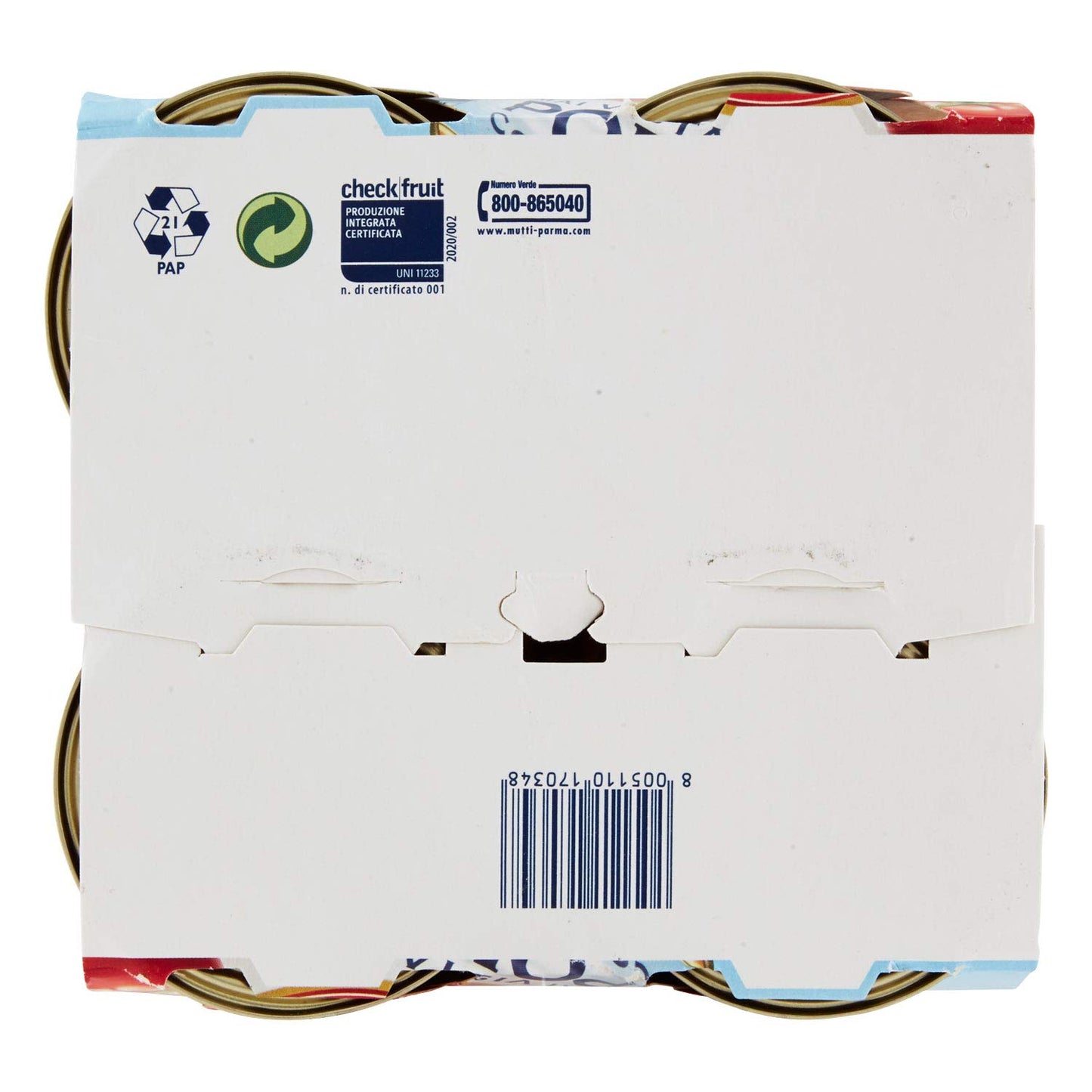 Mutti Polpa Di Pomodoro Scatola, 4x400g