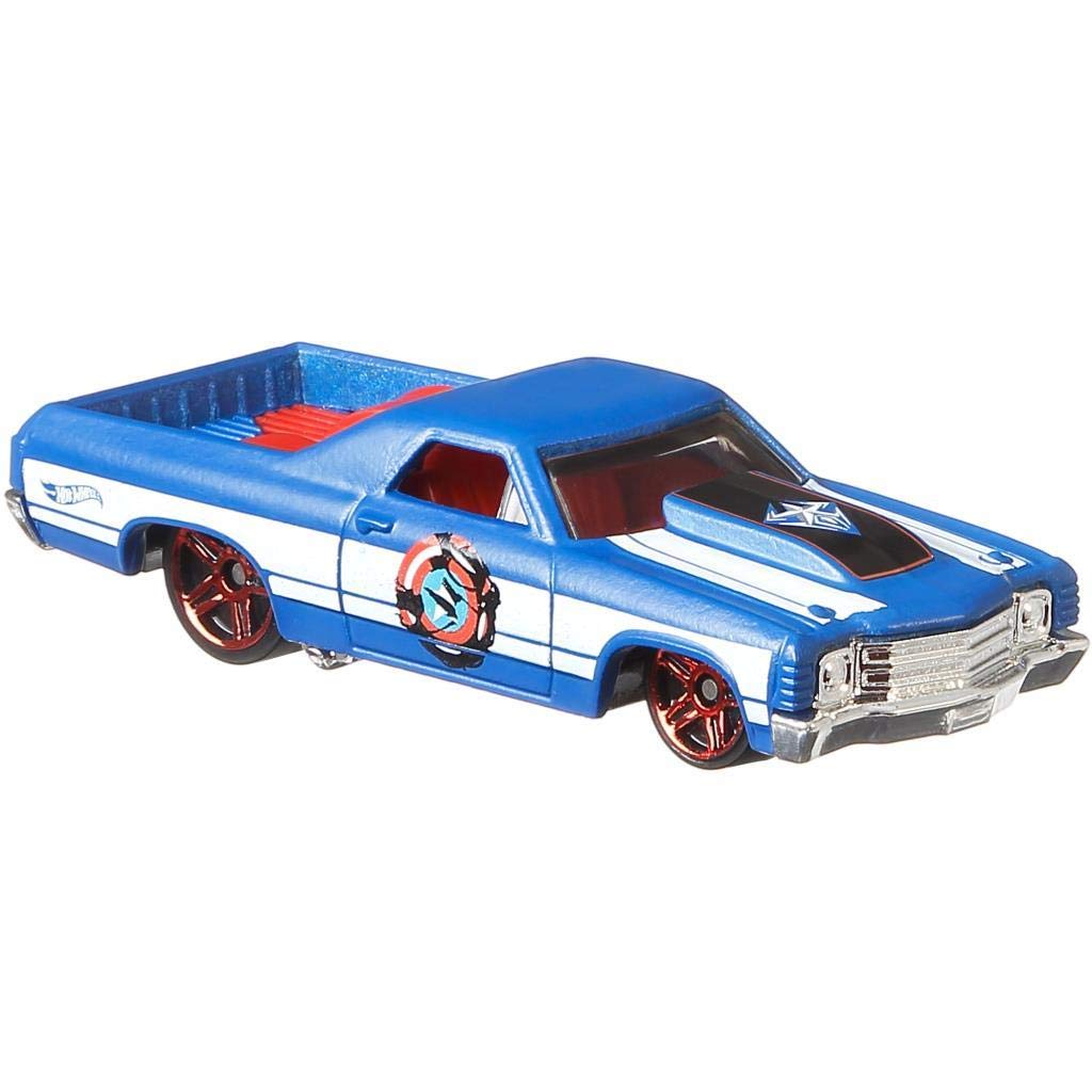 Hot Wheels '71 El Camino 3/5, [Venomized Captain America] Spider Man Maximum Venom