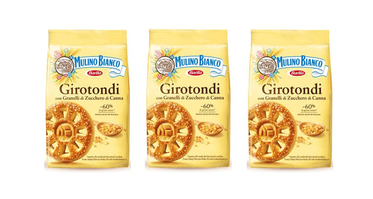 3X Mulino Bianco Girotondi Biscotti Italiani 350g