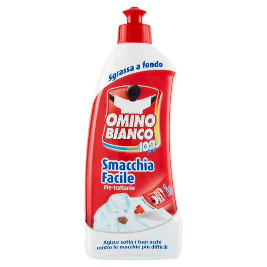 Omino Bianco - Smacchia Facile, Pre-trattante - 4 pezzi da 500 ml [2 l]