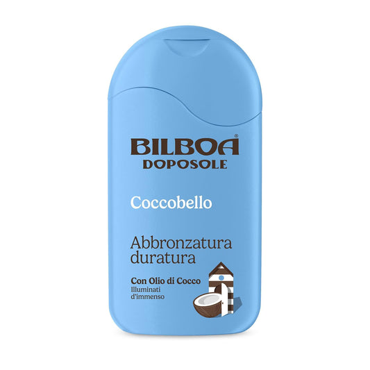 Bilboa, Doposole Coccobello, Abbronzatura Duratura con Olio di Cocco, Illuminati d'immenso, Dermatologicamente Testato - 200 ml