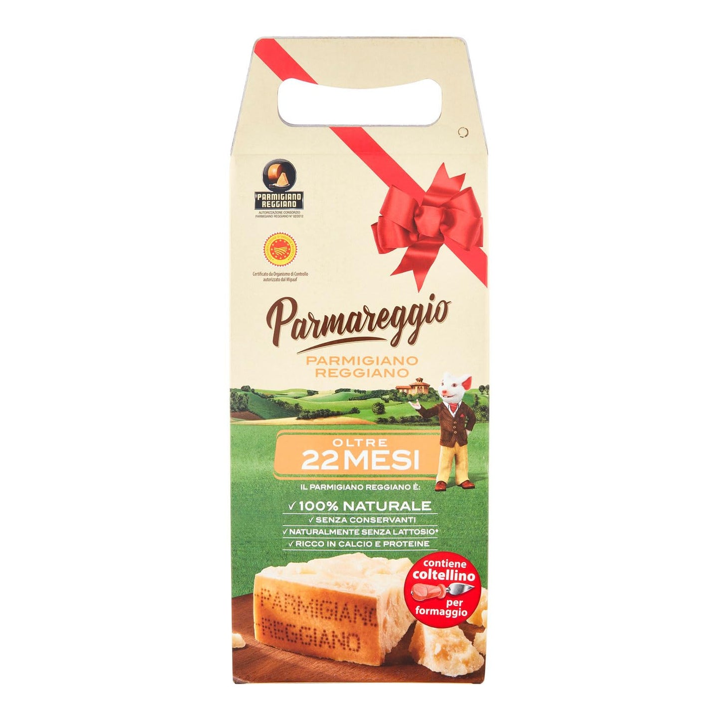 Parmareggio Parmigiano Reggiano 22 Mesi + Coltellino, 1000g