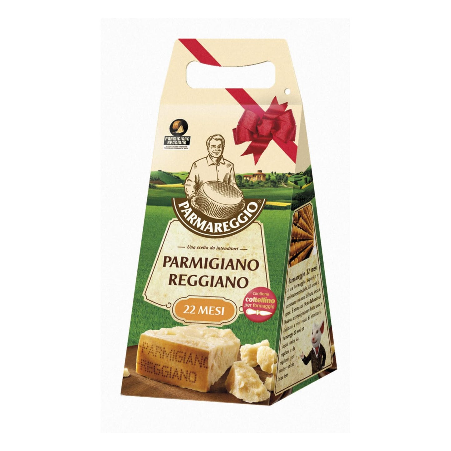 Parmareggio Parmigiano Reggiano 22 Mesi + Coltellino, 1000g