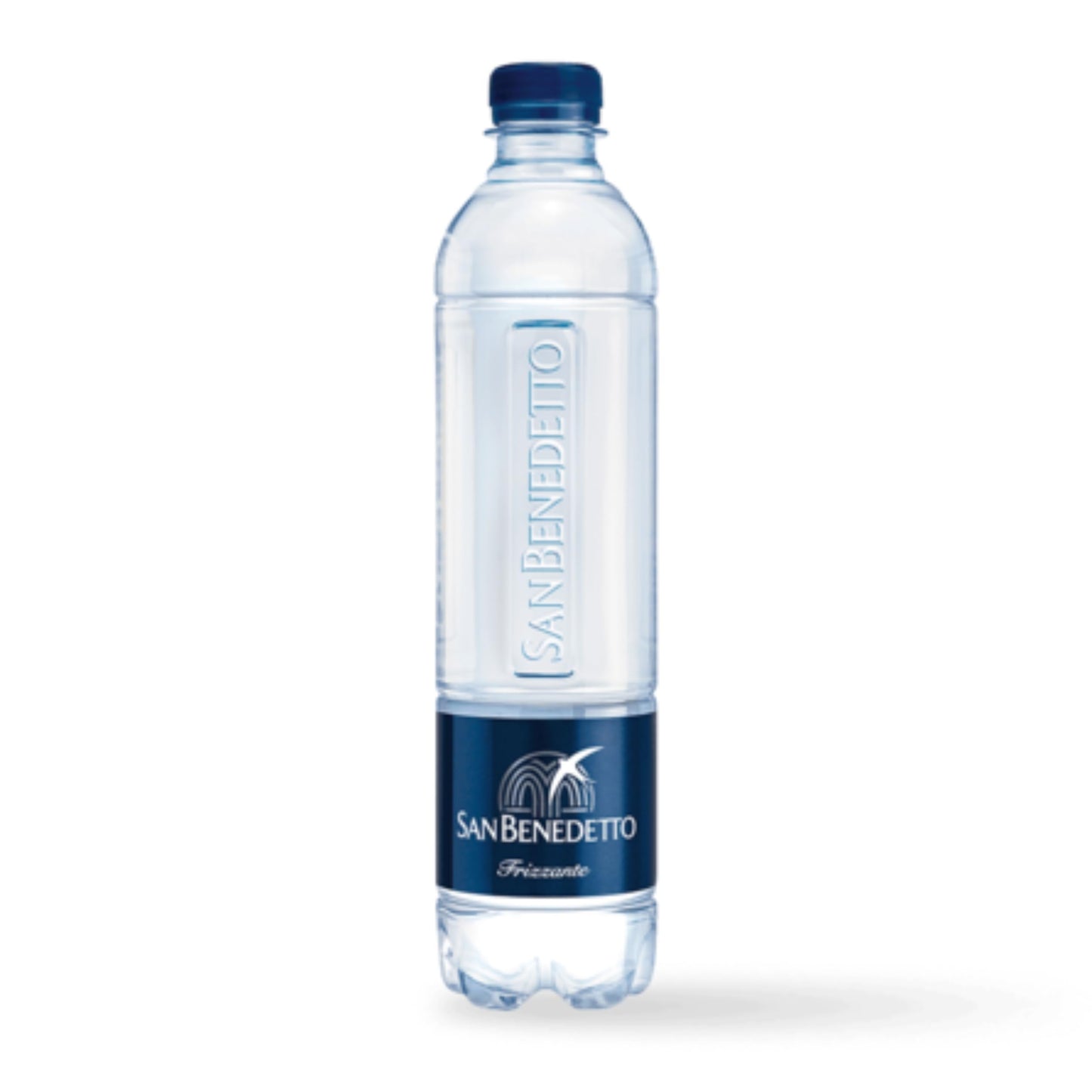 Acqua San Benedetto Mini Tower Frizzante 50cl x 24 | Acqua Minerale Frizzante Mini Tower Icon Fonte Benedicta | Confezione da 24 Bottiglie di PET da 500ml