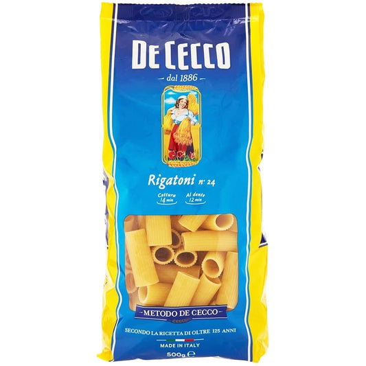 DE CECCO RIGATONI N 24 GR 500 X 20