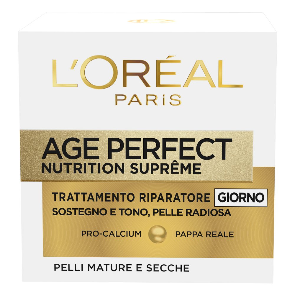 L'Oréal Paris Age Perfect Nutrition Supreme Crema Viso Riparatore Giorno - 50 ml