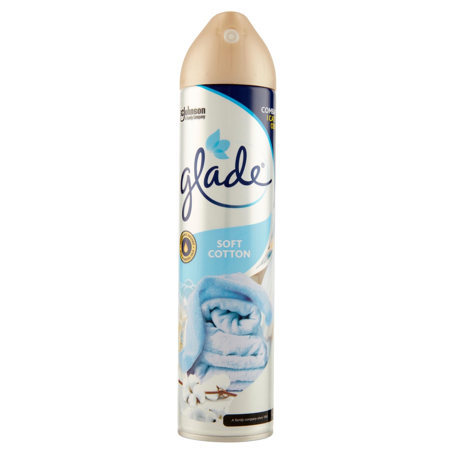 Glade Aerosol - Deodorante in morbido cotone, 300 ml, confezione da 12