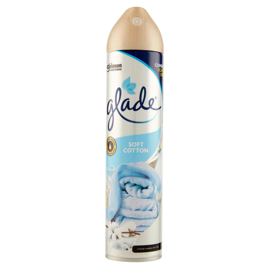 Glade Aerosol - Deodorante in morbido cotone, 300 ml, confezione da 12