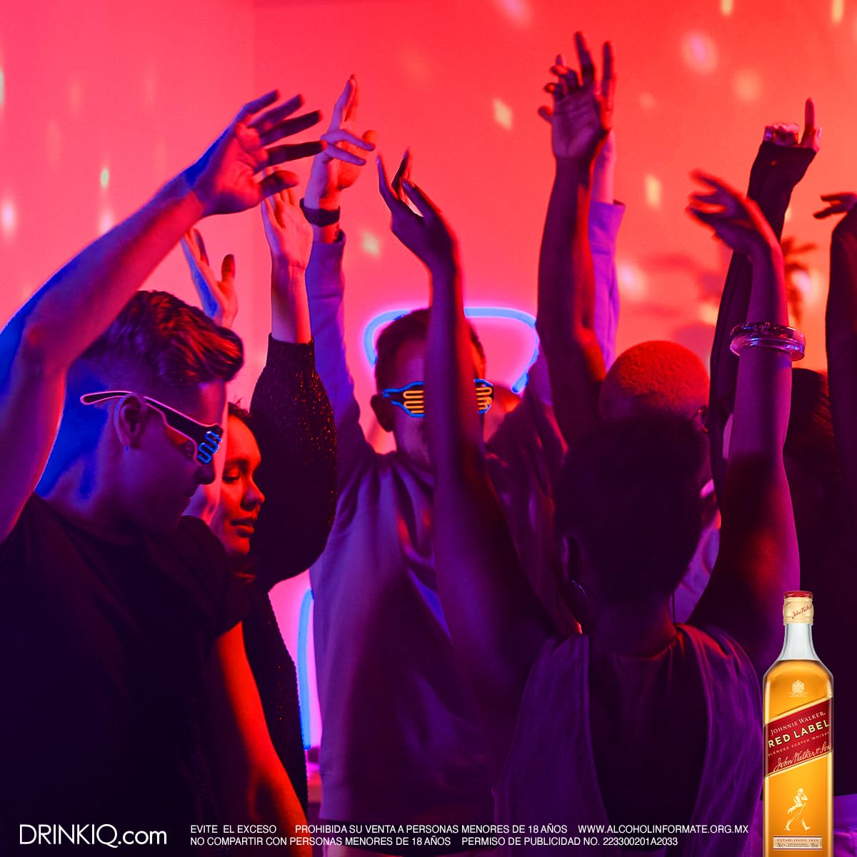 Johnnie Walker Red Label Whisky, 1L