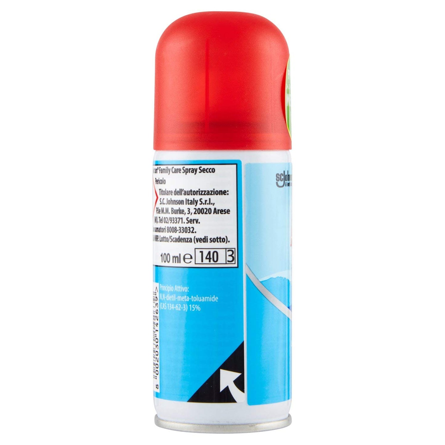 Autan Family Care Spray Secco Repellente - 100 ml - [confezione da 3]