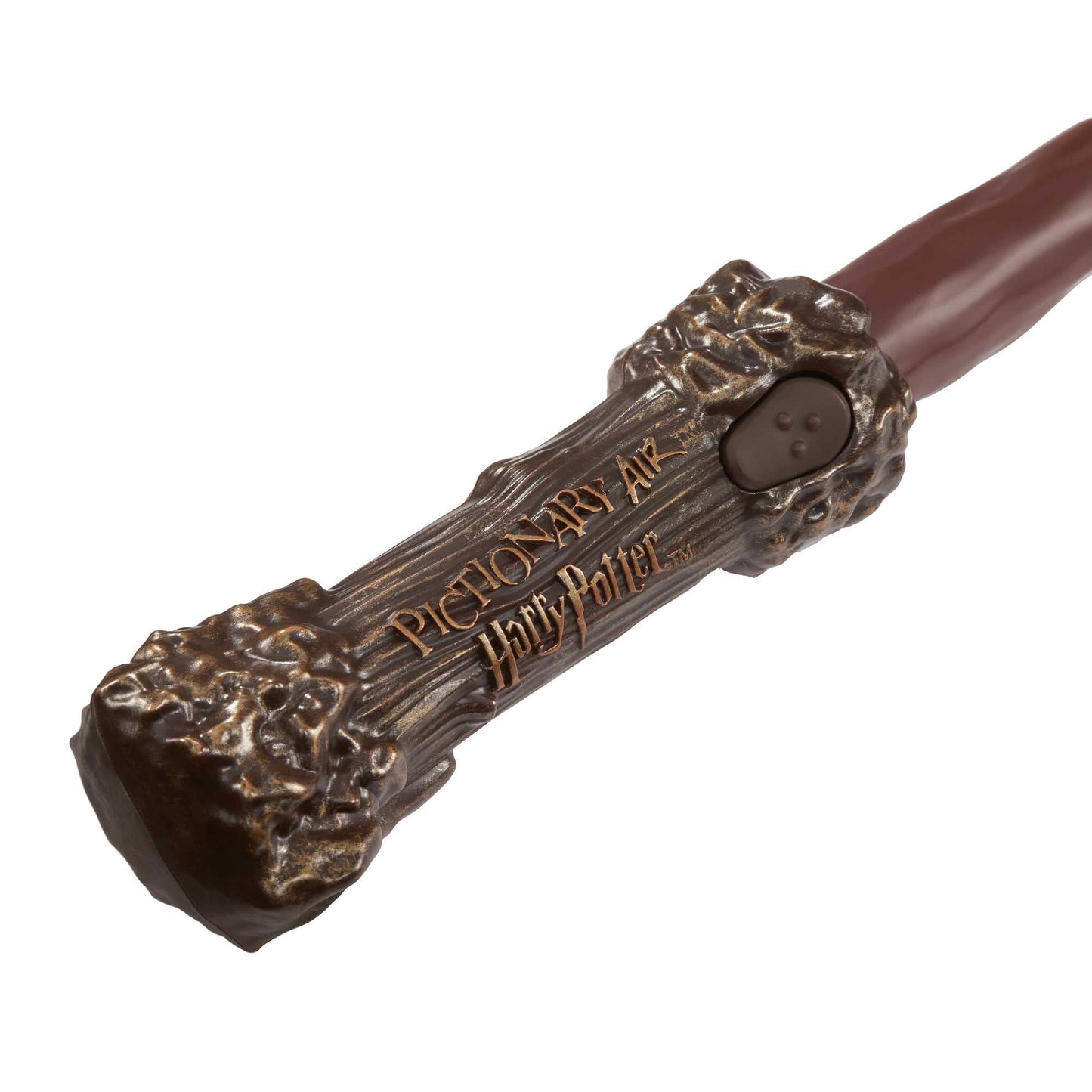 Mattel Games, Pictionary Air Harry Potter - Gioco per disegnare in aria con la penna a forma di bacchetta magica, 112 carte double-face con parole da indovinare, 8+ anni, Versione Italiana, HDC63