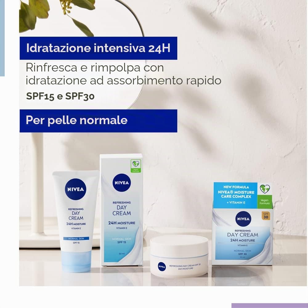 NIVEA Crema Giorno Rinfrescante 24H SPF 30 50ml