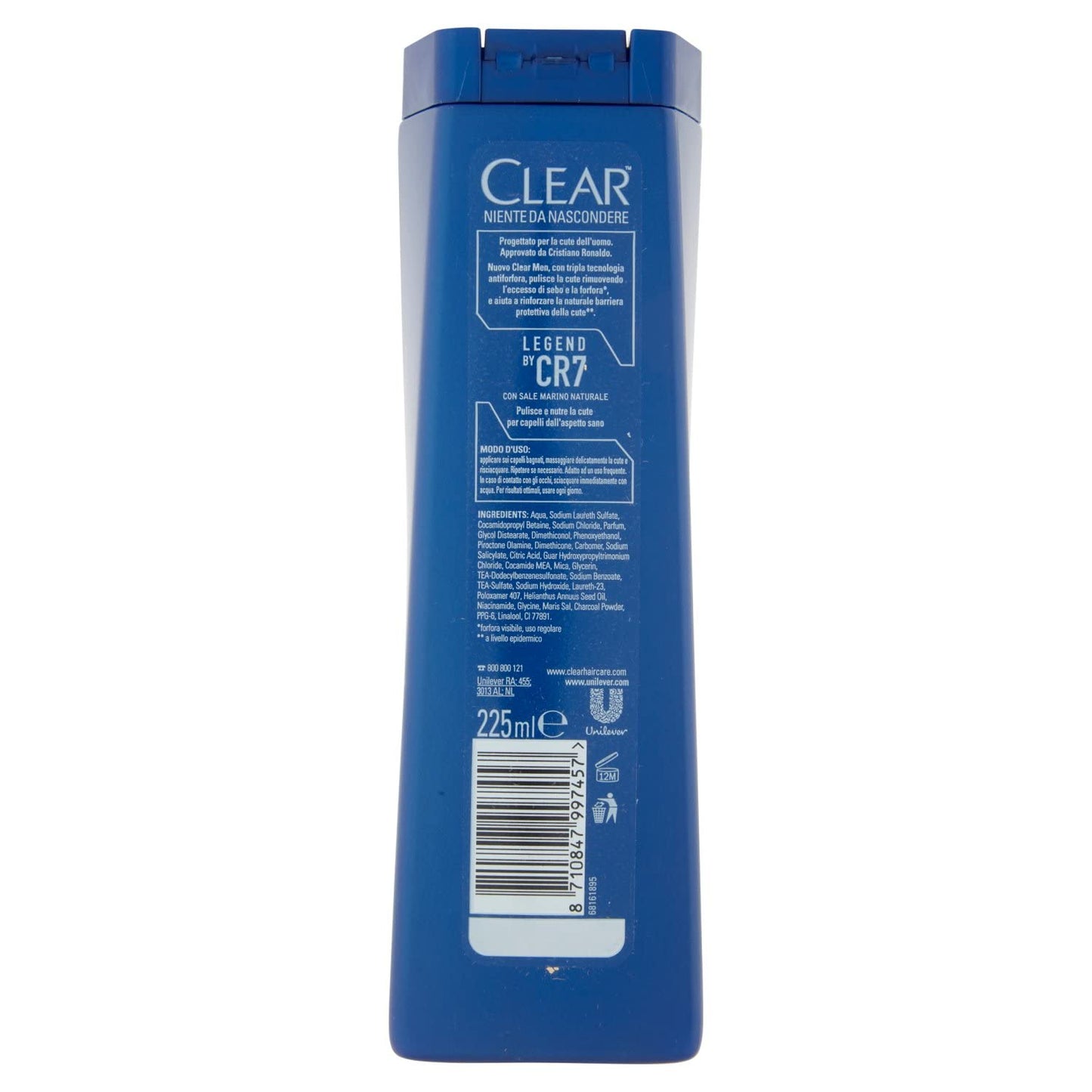 Clear Shampoo Legend by CR7-225 g