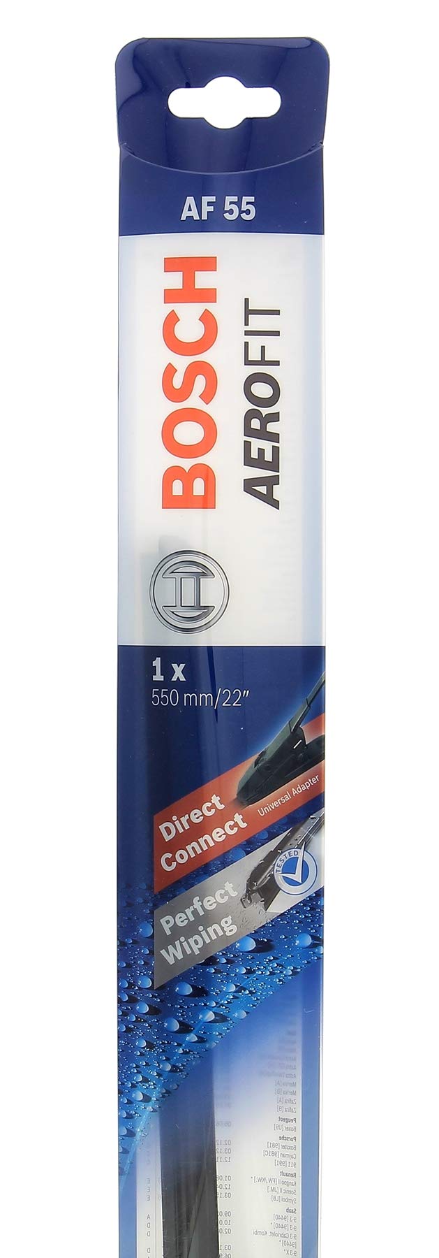 Bosch Automotive 3397016058 Spazzola Tergicristallo Aerofit Mm 550 Af55