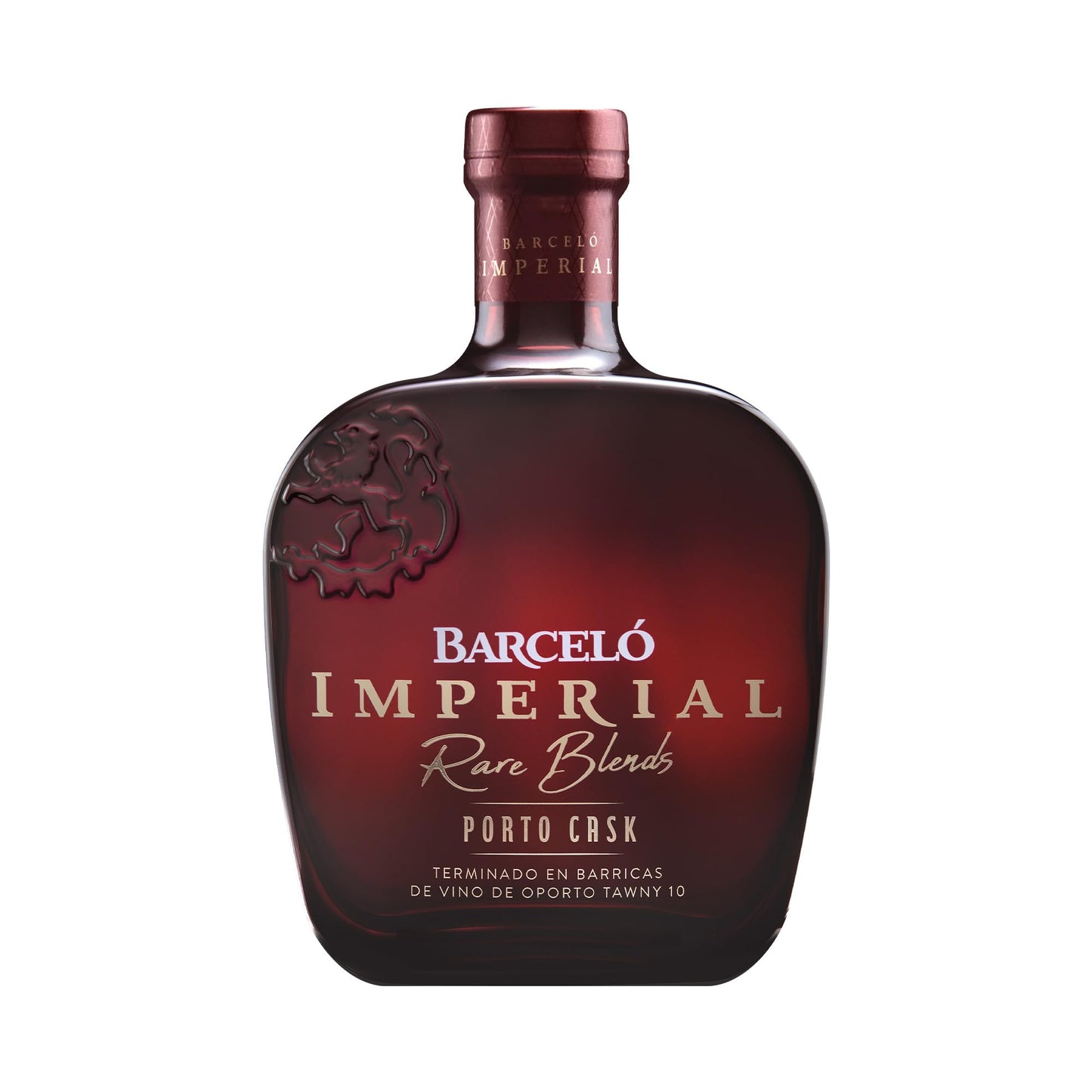 Ron Barceló, Imperial Porto Cask, Rum Ambrato, Invecchiato Naturalmente fino a 10 anni in Barrique di Rovere, 100% Succo di Canna da Zucchero, Gradazione 40% Vol - Bottiglia da 700 ml