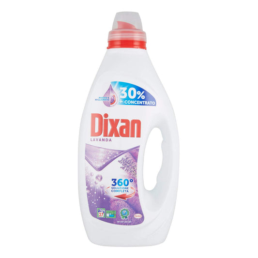 Dixan Detersivo Liquido, Lavanda, 27 Lavaggi, 1.350L