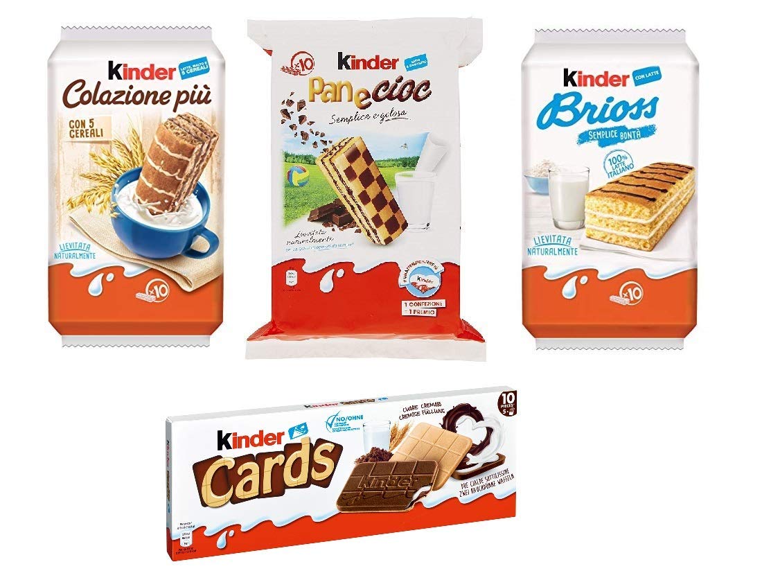 Kinder Ferrero Brioss Colazione Panecioc