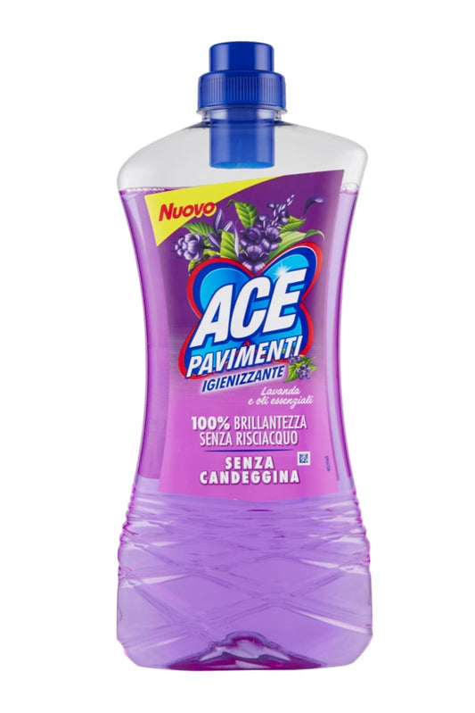 ACE PAVIMENTI IGIENIZZANTE LAVANDA 8 FLACONI DA 1 LT (8)