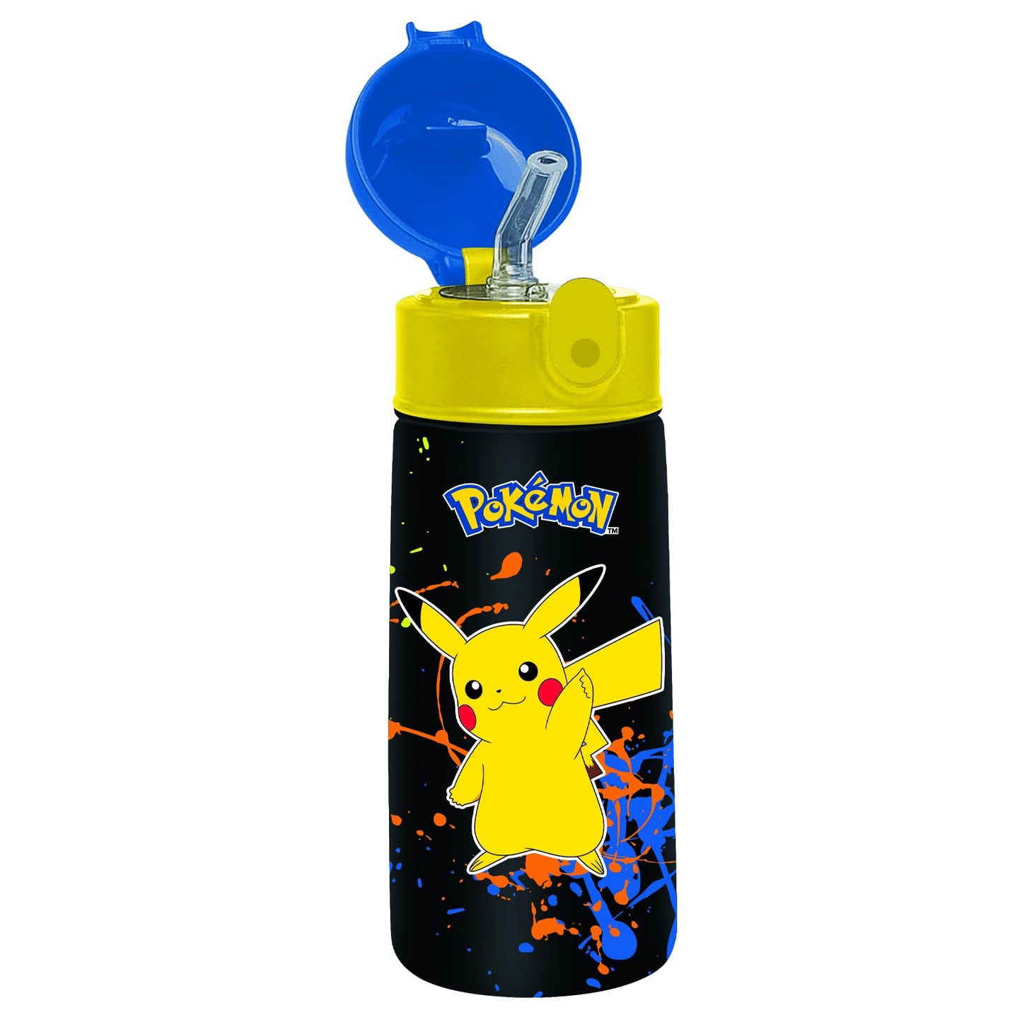 Borraccia Termica POKEMON in Acciaio Inox - Mantenimento Temperatura fino a 24h - Per Scuola e Bambini