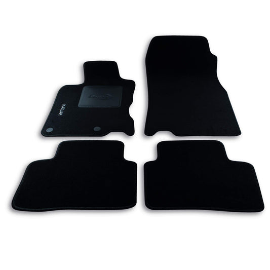 Bottari 39086 Set Tappeti Auto su Misura in Moquette per Modello Kadjar , Nero, 4 Pezzi
