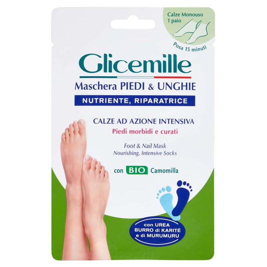 Glicemille Maschera Piedi & Unghie Nutriente Riparatrice