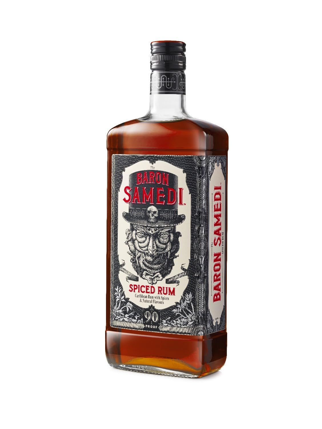 Baron Samedi - Spiced Rum, 70 cl, Rum Haitiano di Alta Qualità, 40% Vol