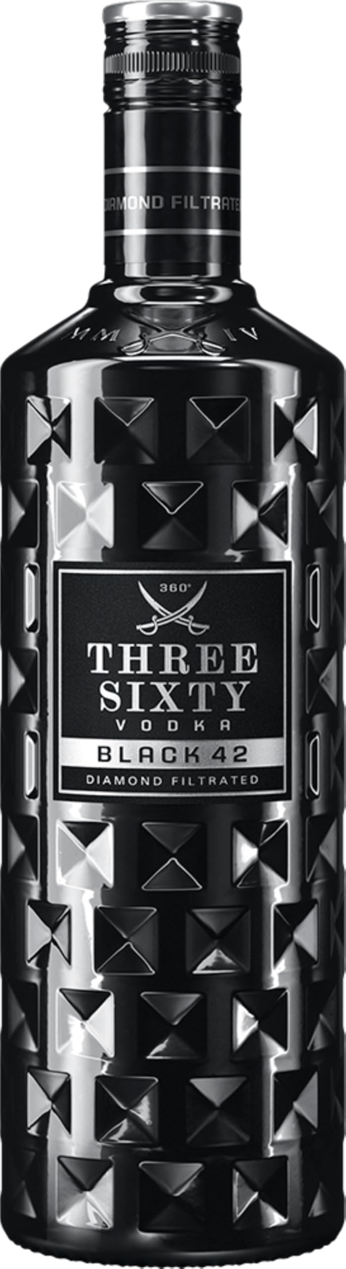 Three Sixty Black 42° Vodka cl.70