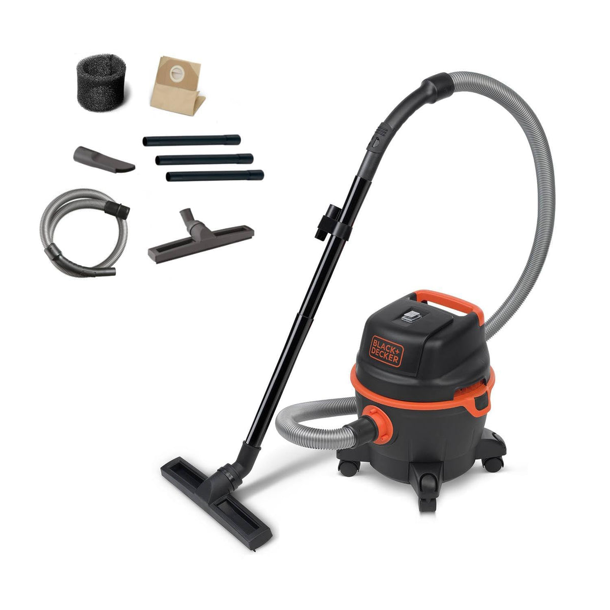 BLACK+DECKER Aspiratore Solidi e Liquidi BXVC15PE