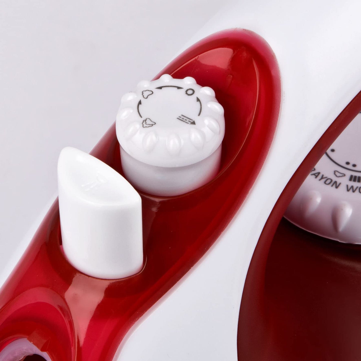 Girmi ST01 Ferro da Stiro, 1800 Watt, Plastica, Rosso