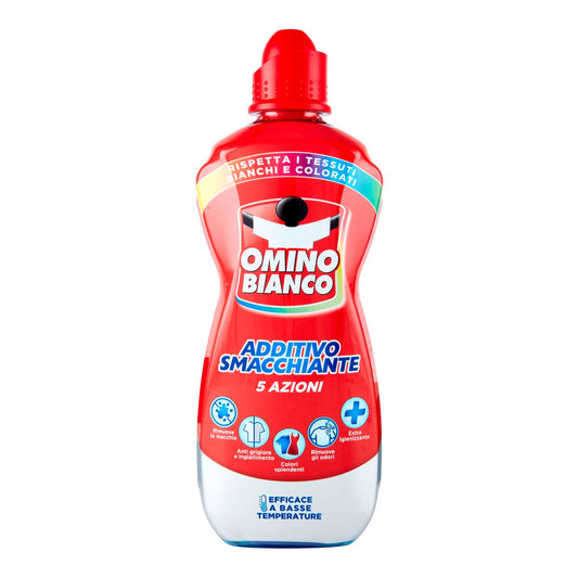 Omino Bianco Additivo Gel Smacchiante 900ml, 900ml
