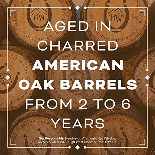 High West Whiskey RENDEZVOUS RYE 46% Vol. 0,7l