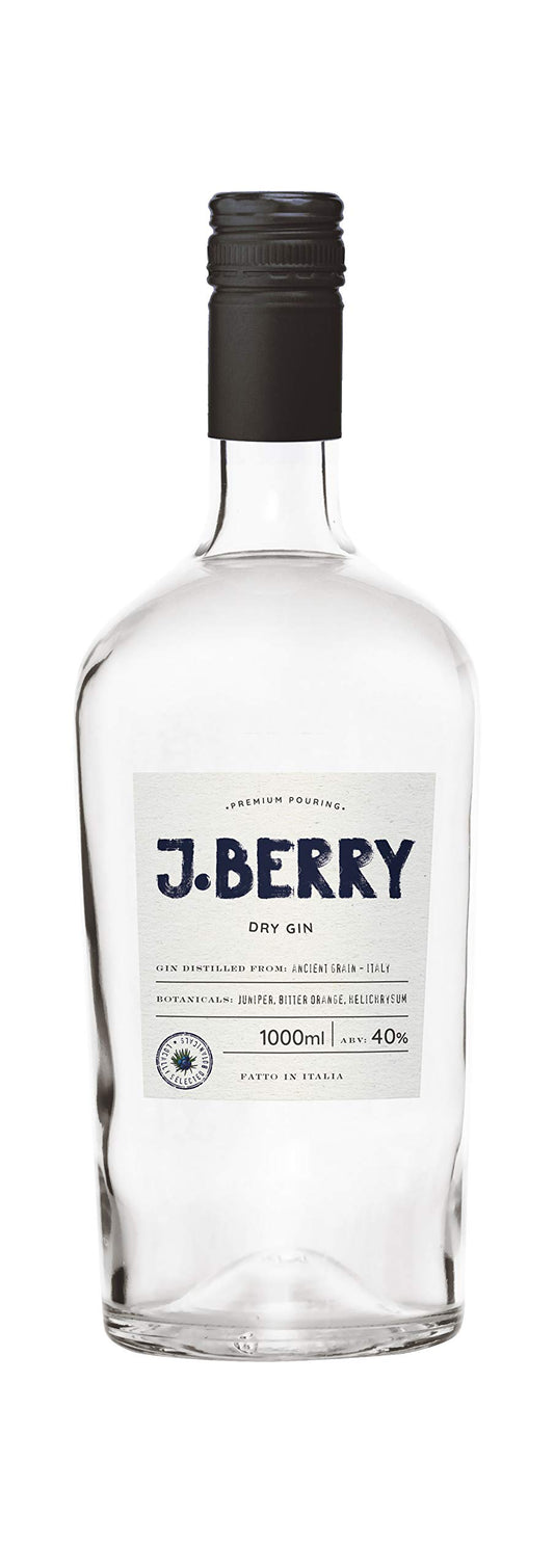 Fine Spirits J Berry Dry Gin - 1000 Ml