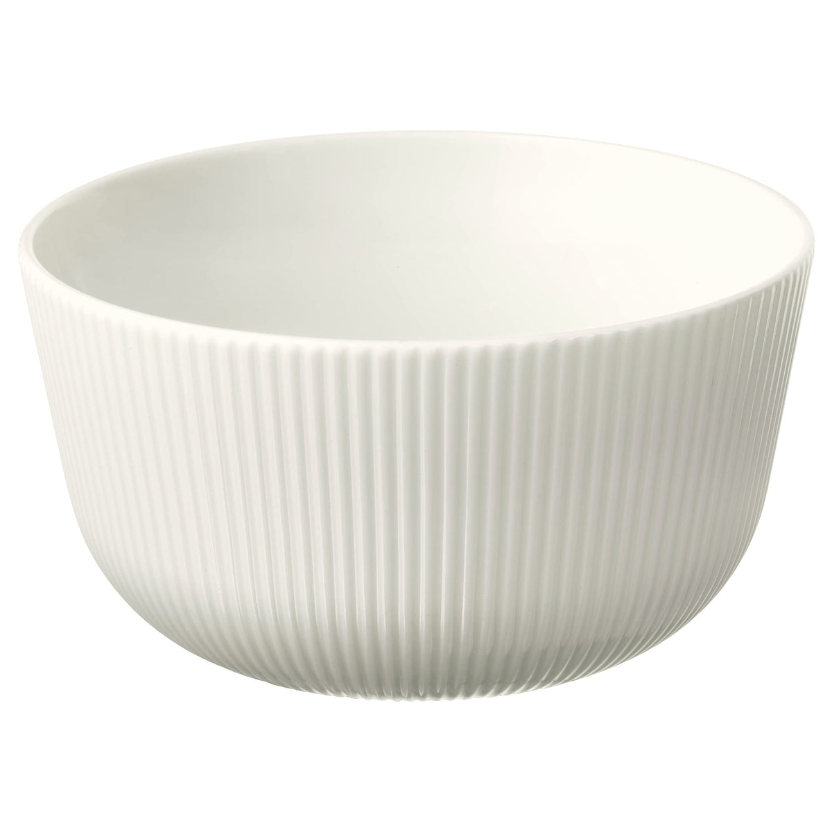 IKEA OFANTLIGT Ciotola, 13 cm, Bianco - Porcellana, Moderno, Ciotola, 0,5 L