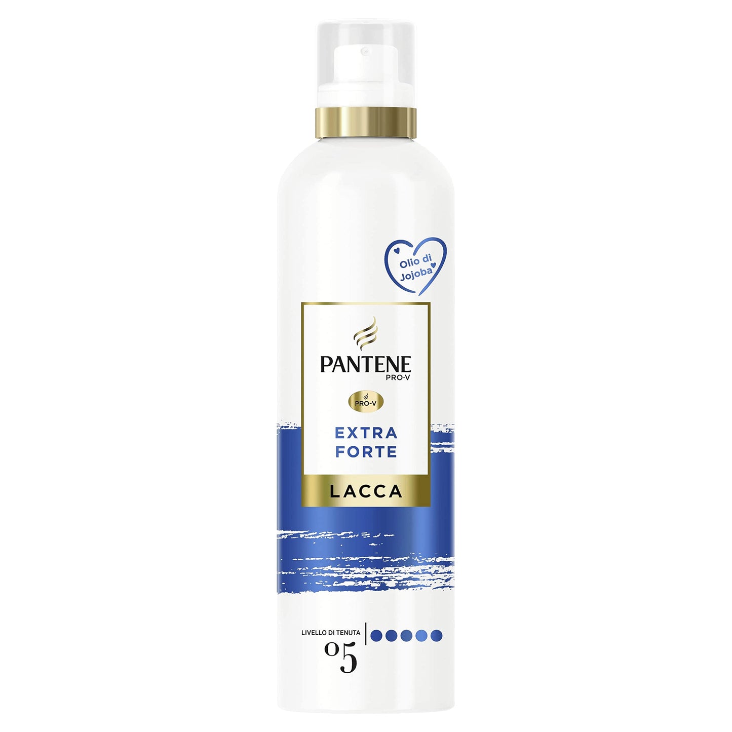 Pantene Pro-V Lacca Per Capelli, Extra Forte, Con Olio Di Jojoba, Termoprotettore, Fissa Il Tuo Look A Lungo Senza Effetto Cartone, Protegge Da Umidità E Raggi UV, 250ML