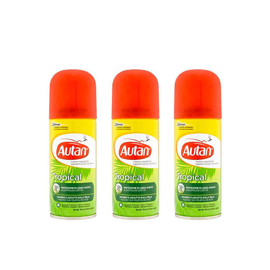 AUTAN Insetto-Repellente Spray Tropical Secco 100 Ml