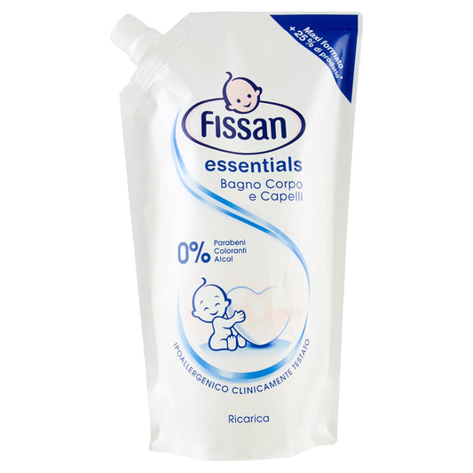 Fissan Ricarica Bagno Corpo e Capelli, 500ml