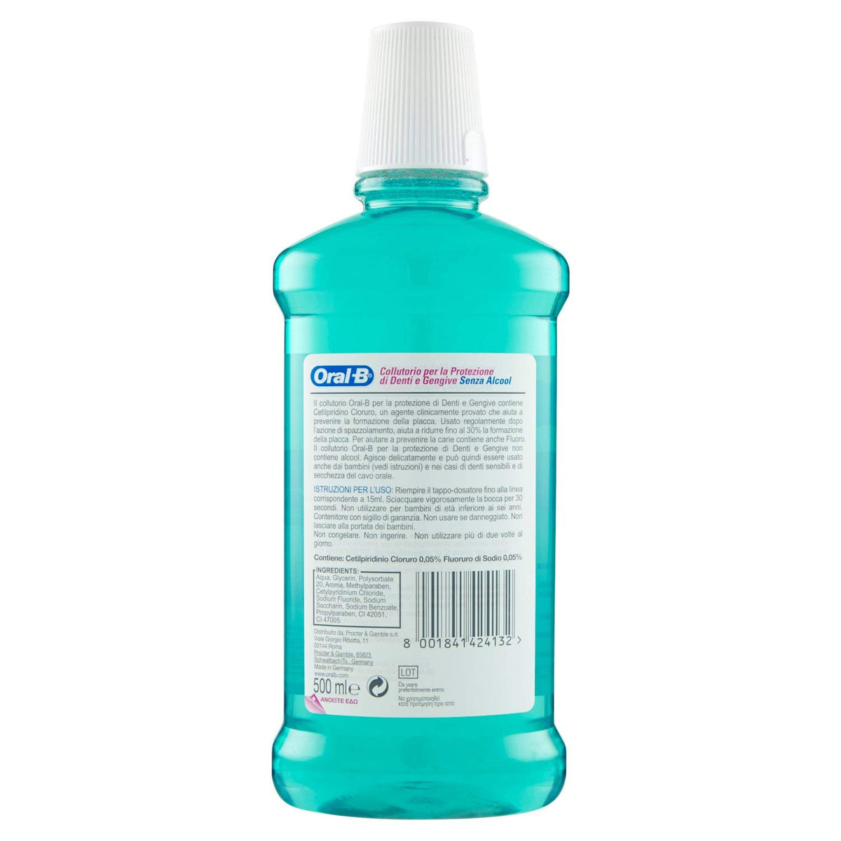 Oral-B Collutorio Denti e Gengive - 500 ml